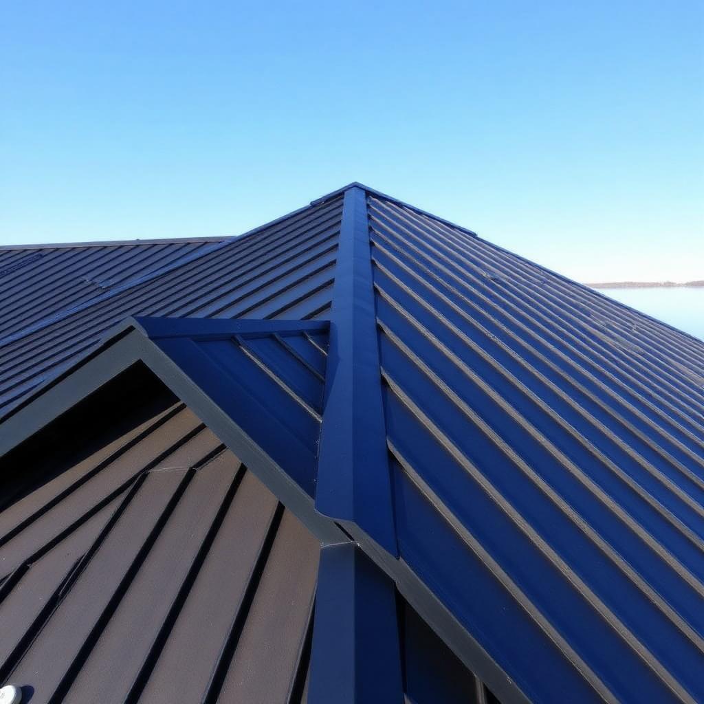 Standing seam metal roof — Lake Minnetonka, MN